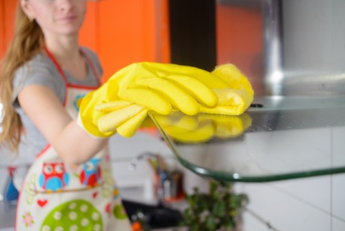 Kitchen and bathroom cleaning tasks for a SW16 property