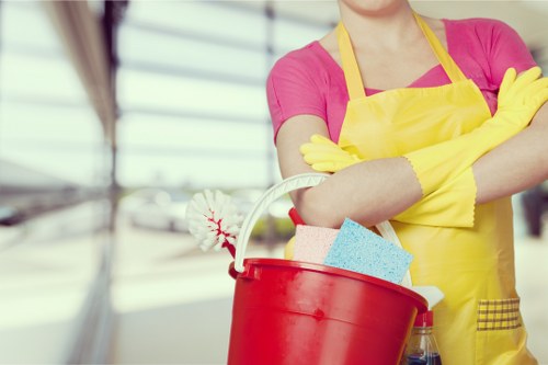 Detailed kitchen and bathroom cleaning during a move in clean in SW16