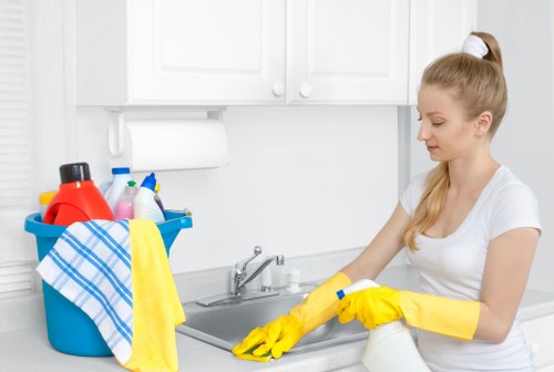 Move in cleaning service for a family property in SW16 with access considerations